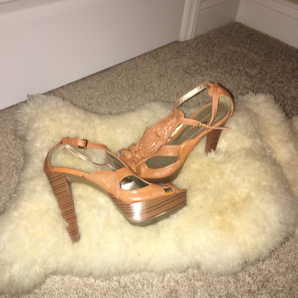 Charlotte Russe Light brown heels